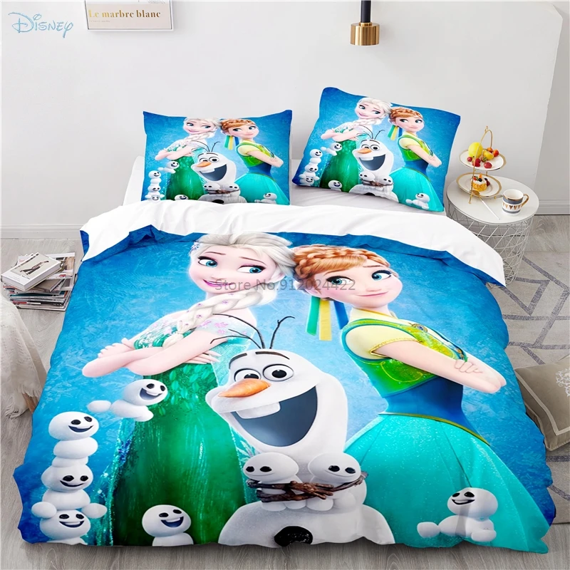 Harmonisch excuus Vestiging Kinderen Disney Frozen 3d Gedrukt Dekbedovertrek Kussensloop Leuke Anna  Elsa Olaf Karakter Beddengoed Twin Volledige Koningin Koning Kids  geschenken|Beddengoed sets| - AliExpress