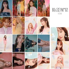 16 шт./компл. KPOP IZONE команда девушек вернуться к новому альбом цветение* IZ фото карты ПВХ карты самодельные ЛОМО карта Фотокарта