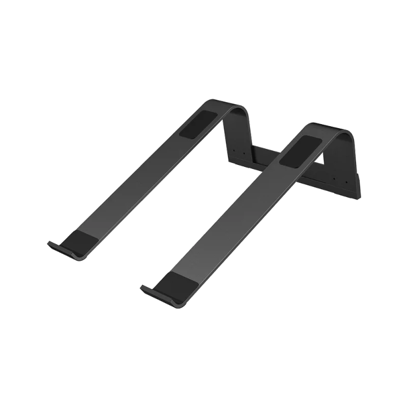 Черный Держатель для ноутбука Xiaomi L-Stand держатель для ноутбука алюминиевый сплав Материал держатель для ноутбука эффективная теплоотдача подставка для ноутбука - Цвет: Черный