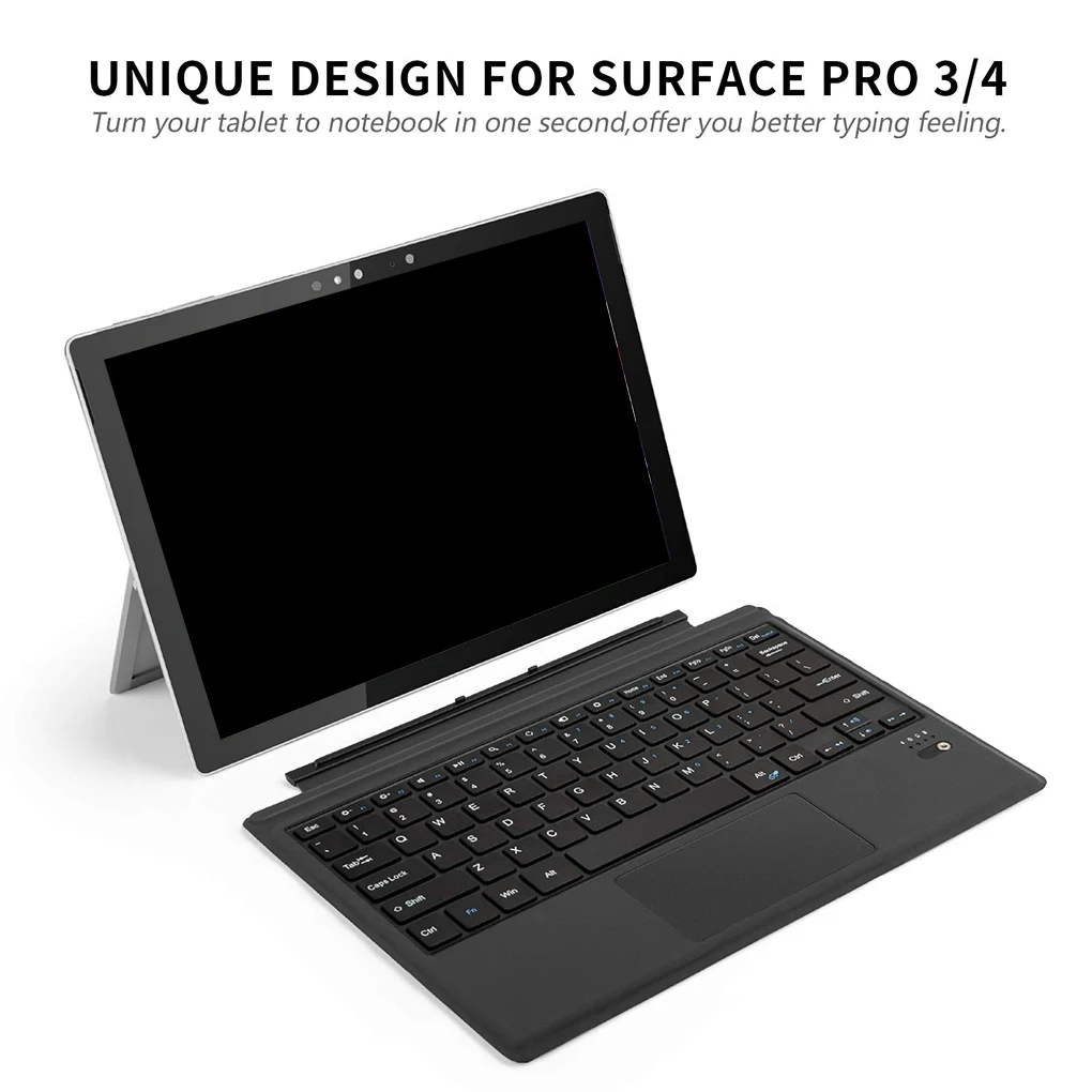 Для microsoft Surface Pro 3 4 5 планшет Магнитная Bluetooth клавиатура ПК ноутбук игровая клавиатура