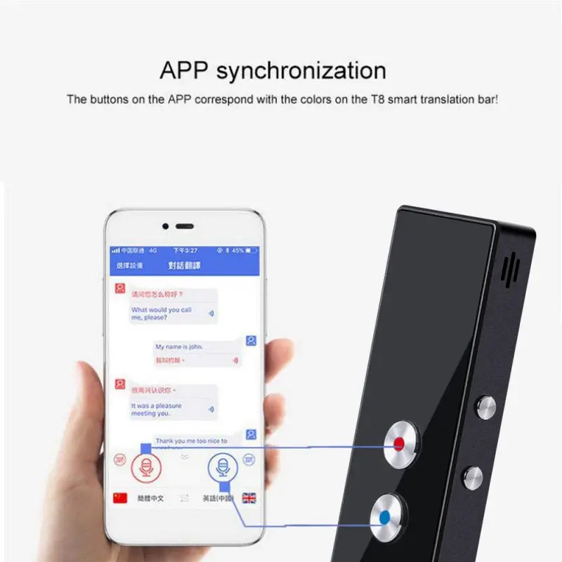 Fastest Delivery Portable Smart Translator Real-Time Intelligent 40+ Multi-Language Voice Text Translation Device