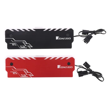 

Aluminum Heatsink Cooler Shell RGB 256 Color Automatic Change For RAM Desktop