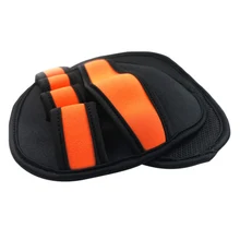 1 пара тренировочных перчаток, Перчатки для фитнеса, Нескользящие, легкие, для тяжелой атлетики, ладони, накладки, перчатки для тренировок, тренажерного зала