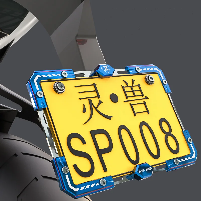 

CNC Motorcycle License Plate Holder Frame For HONDA cbr 1100 xx forza 250 cbr 954 rr nc700x dio 34 valkyrie 1500 cbr 125r cub