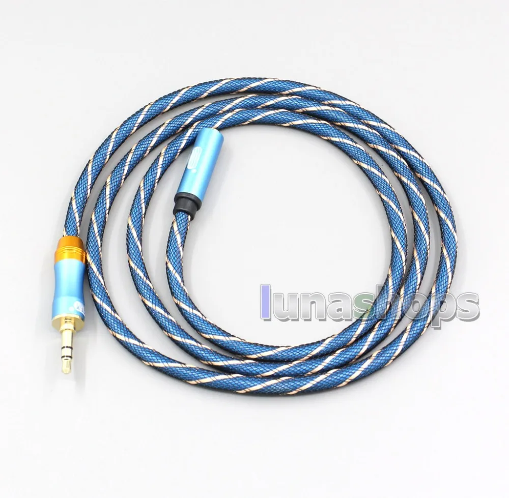 LN003447 0,5 м 1 м 1,5 м 2 м 3 м 5 м HiFI Hires OCC медь 3,5 мм папа-мама удлинитель стерео аудио Hifi кабель