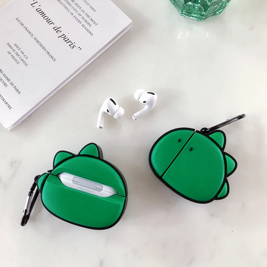 Чехол для наушников для huawei Freebuds 3 2 Чехол с милым динозавром из мультфильма силиконовый 3D чехол для наушников для huawei Freebuds 3 2 Pro Чехол