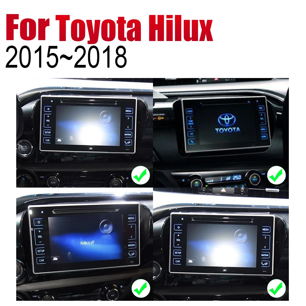 ZaiXi Android автомобильный Радио Стерео GPS навигация для Toyota Hilux 2015 ~ 2018 Bluetooth wifi 2din