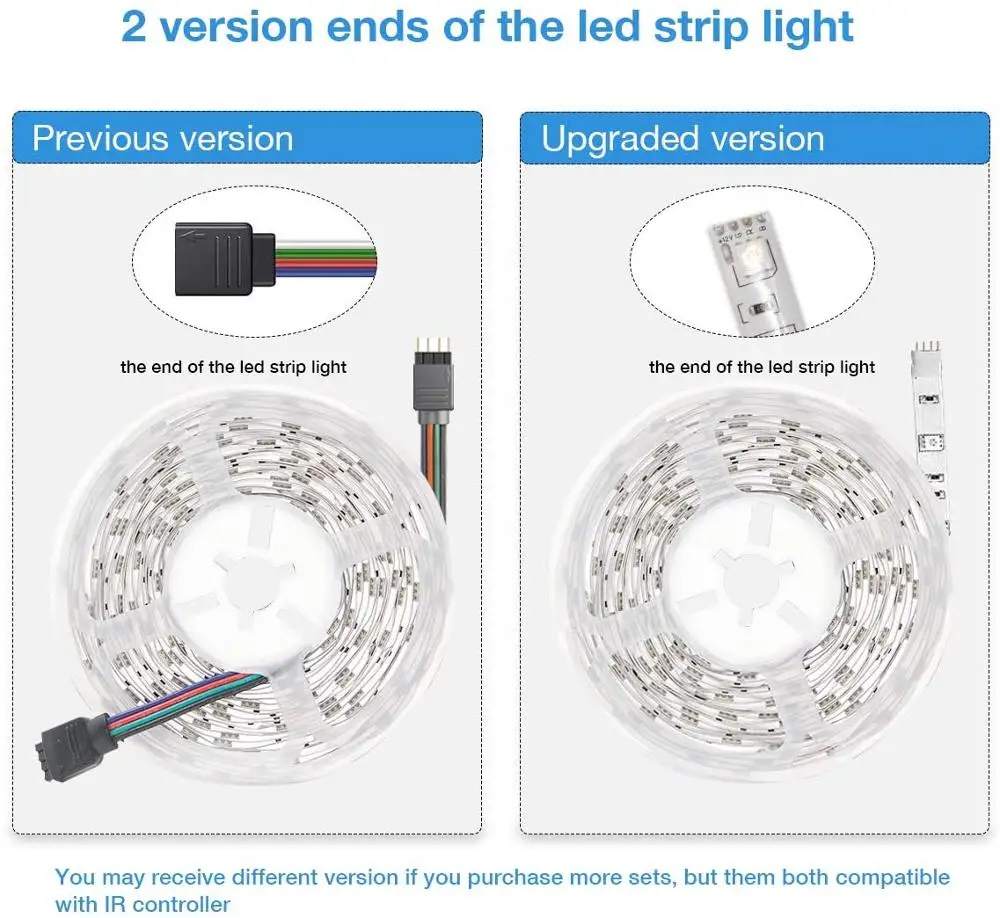 Светильник ная лента RGB 5050 SMD 3528 гибкая светодиодная 5 м 10 15 диодная DC 12 в + пульт
