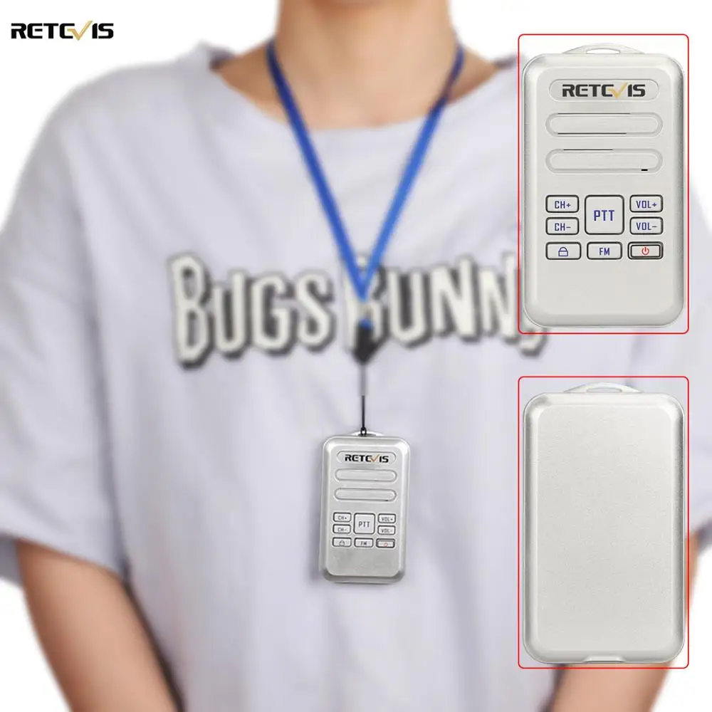 1pcs Retevis RT20 Mini Walkie Talkie Two Way Radio 2W UHF 400-470MHz USB Charge VOX Hands-free FM HF Transceiver Intercom | Мобильные