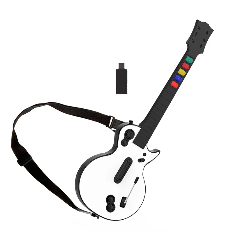 Guitar Hero Steam2.4g Wireless Guitar Hero Controller For Pc & Ps3 - Rock  Band Compatible
