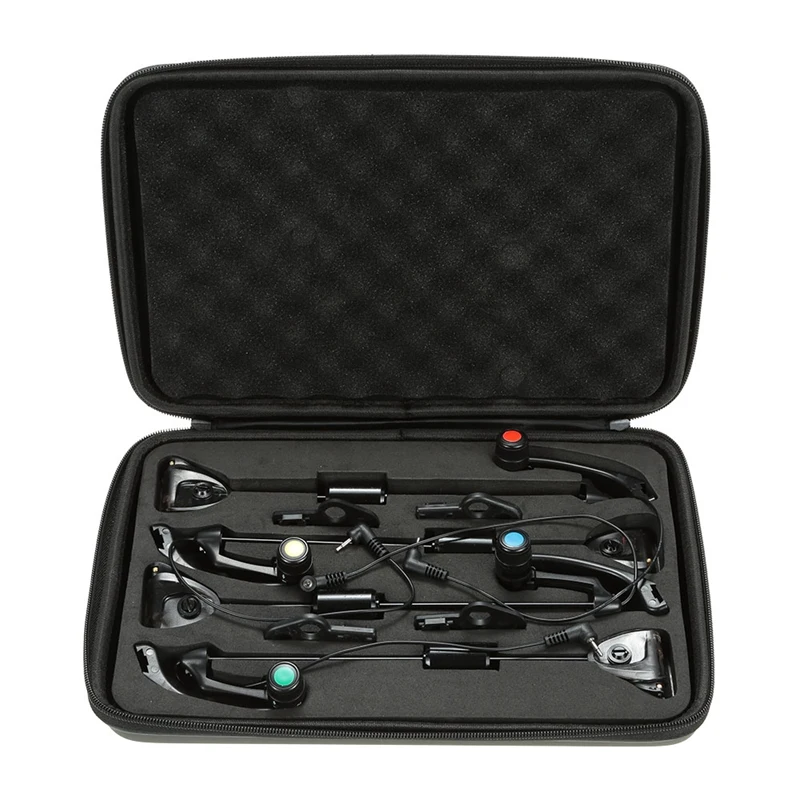 

Fishing Siren 4Pcs Fishing Rocker LED Fishing Siren Occlusion Alarm Squid Suit Hanger Sensor Light Occlusion Finger Display Pesc