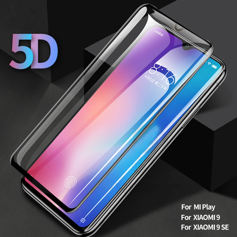 Закаленное стекло для xiaomi mi 9 se 8 pro lite play phone защита экрана a2 pocophone f1 mix 2s 3 redmi note 6 7