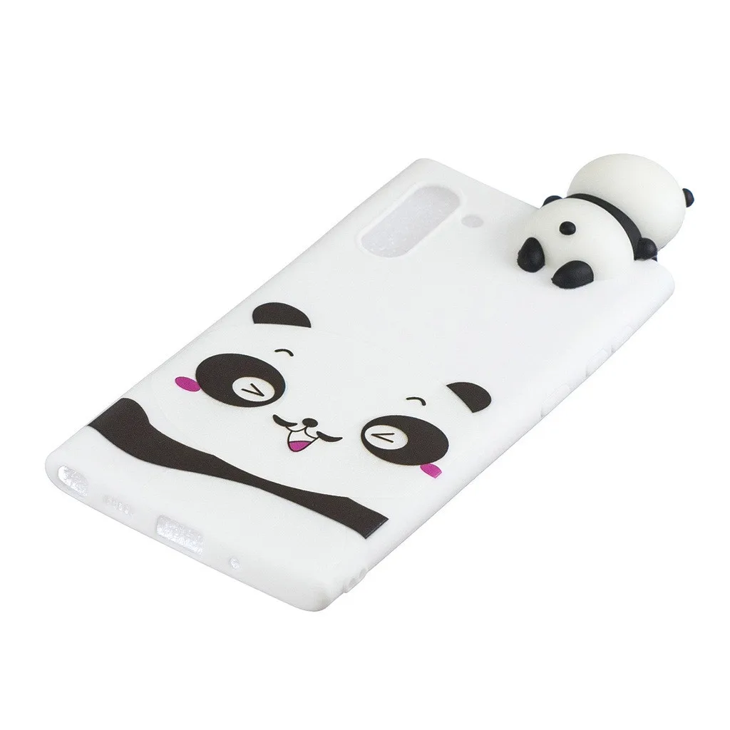 For Samsung Galaxy Note 10 6.3inch Panda New Personalized Print Phone Case Ultra Thin Soft Silicone Cute Cartoon Phone Case