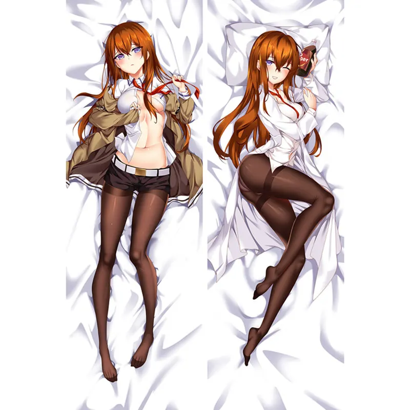 ; аниме «steins Gate, накидка для подушки, дело Dakimakura сексуальная девушка 3D двухсторонняя постельное белье облегающие наволочки для подушек по индивидуальному заказу SG01A - Цвет: 2WAY