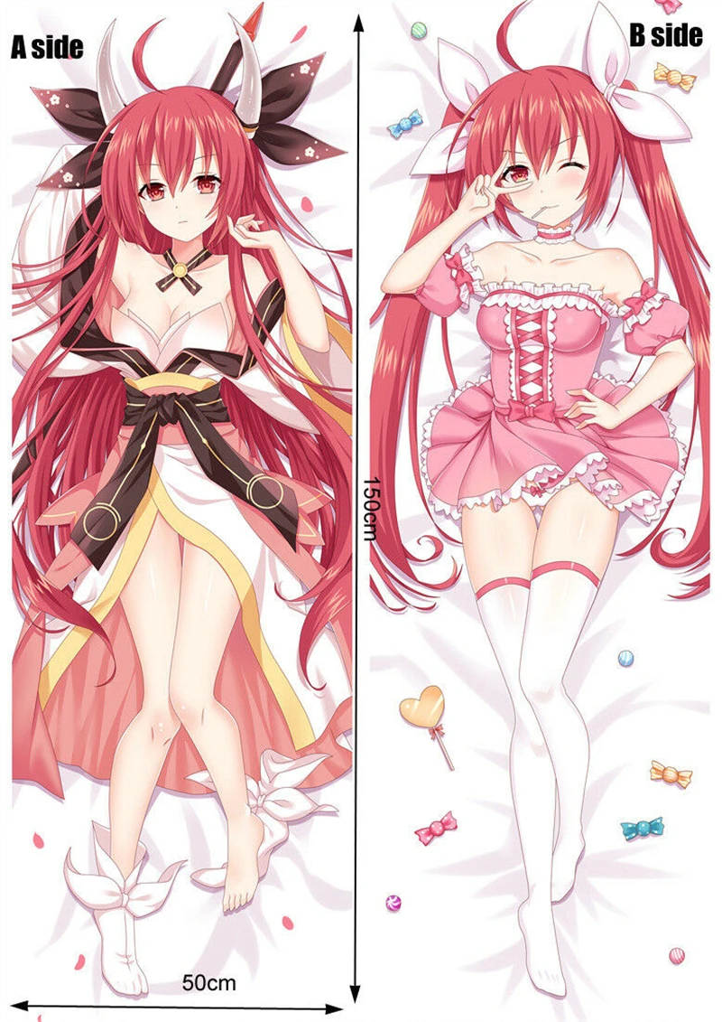 Мультфильм Дата живой Itsuka Kotori аниме девушка Dakimakura обнимает тело наволочка чехол мультфильм подарки Домашний Декор Игрушки для девочек