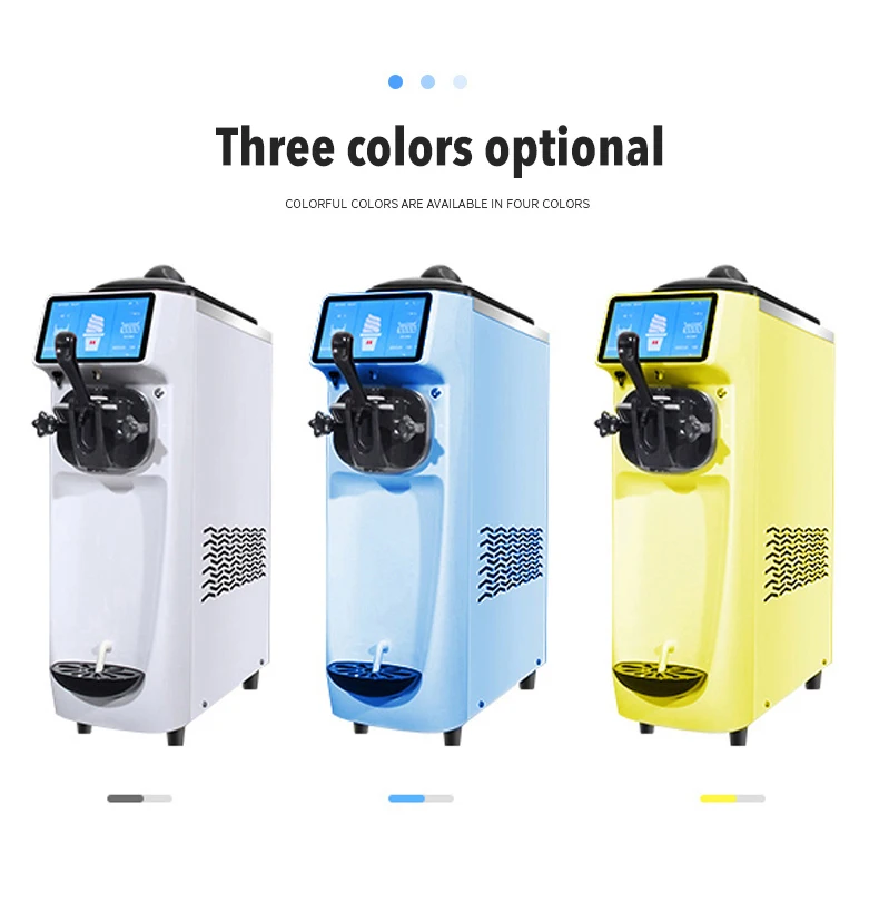 XEOLEO 16L/H Мороженое maker Pre-лед для охлаждения крем mahine 1050 Вт коммерческий с одним вкусом йогурт воздушный насос прибора система