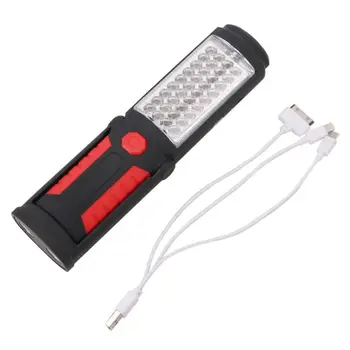 

COB LED Inspection Lamp Work Light Battery-Operated Flexible Flashlight With Magnetic Base For Outdoor Camping Emergency Q0KF