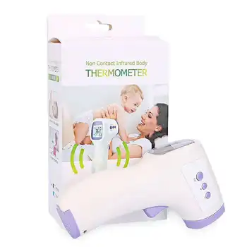 

Baby Thermometer Digital LCD Body Measurement Forehead Ear Non-contact Adult Body Fever Children Termometro Kitchen Thermometers