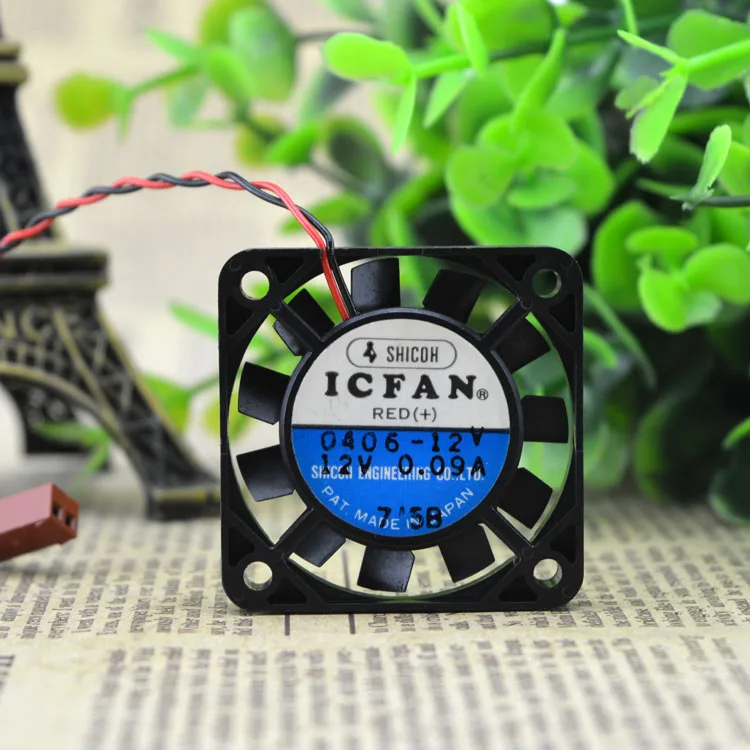 S0406-12V 12V 0.09A 4 см 4006 защиты электродвигателя Вентилятор охлаждения