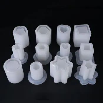 

DIY Crystal Epoxy Mold Toothpick Holder Shape Multi-spec High Mirror Silicone Molds UV Resin Crafts Jewelry Making Accessories
