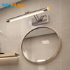 9W/12W L40/55CM LED Wall Lamp Modern Waterproof Bathroom Mirror Wall Sconce Vanity Stainless Steel Wall Lights Fixture AC85-265V ► Photo 2/6