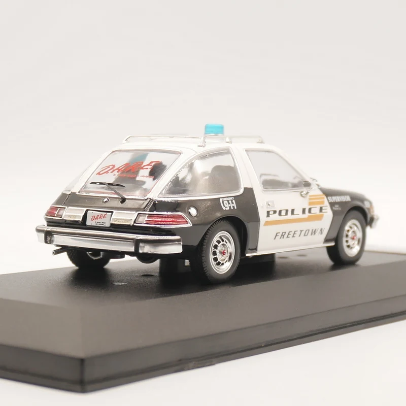Премиум X 1:43 AMC PACER Фритаун осмеливать полиция 1975 литая модель автомобиля|Наземный