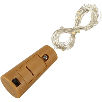 

Cork Lights for Wine Bottle, Wine Bottle Lights 12 Pack 6.5ft 20 LED Wine Cork String Lights for Glass Mason Jar Fairy Lights Ba