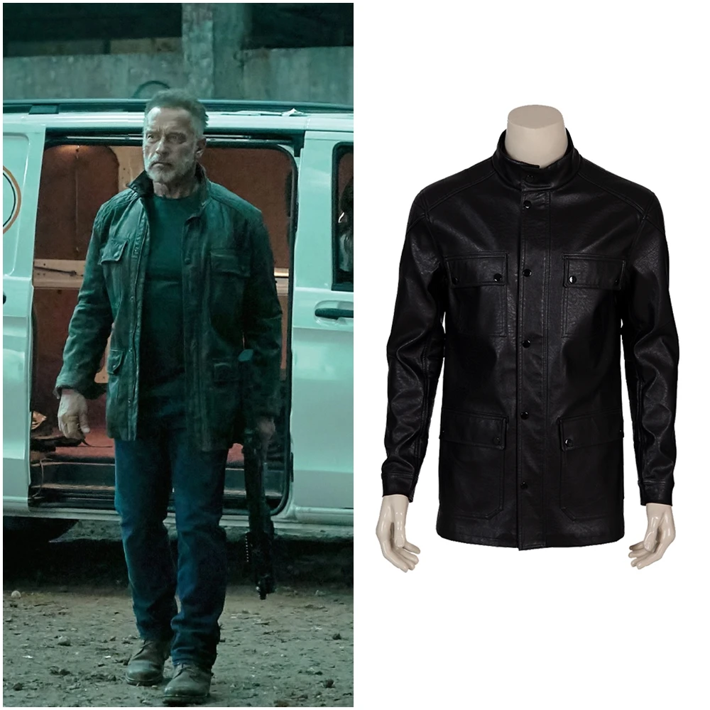 T 800 Costume Cosplay Jacket Carl Terminator Dark Fate Movie Tv Costumes Aliexpress