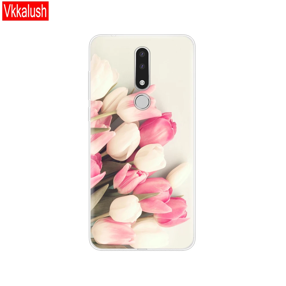 Мягкий чехол для телефона Nokia 3 1 Plus силиконовый с мультяшным рисунком мягкая