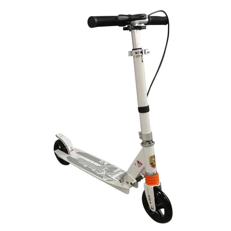 Shouhutongnian двухколесный скейтборд Patinetes скутер дети городские 2 колеса тормоза Kickboard