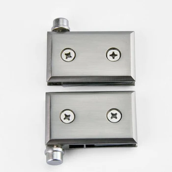 

Bilateral Clip Home Easy Install Glass Clamp Zinc Practical Durable Cabinet Door Hinge Bathroom Furniture Cupboard