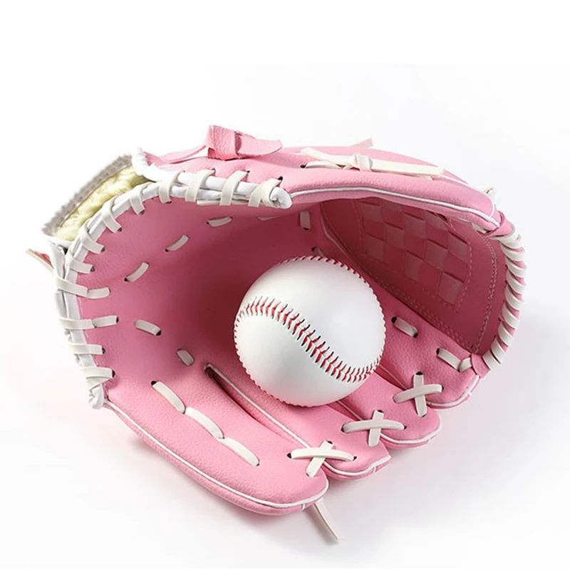Baseball Glove Outdoor Sports Glove Softball Practice Equipment Size 9.5/10.5/11.5/12.5 Left Hand for Adult Man Woman Training
