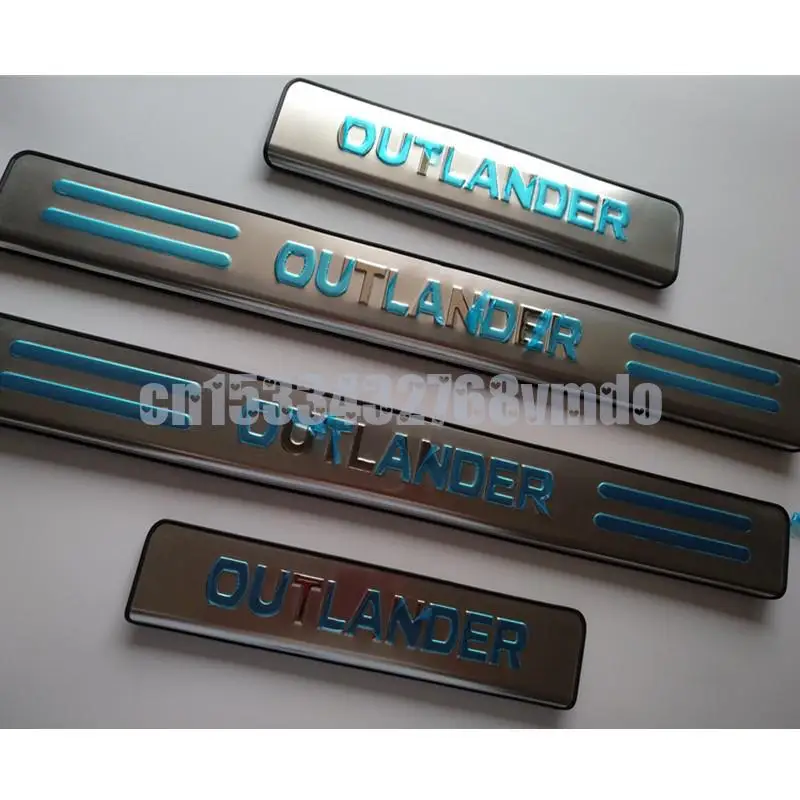 Аксессуары подходят для 2007 2008 2009 2010 2011 2012 MITSUBISHI OUTLANDER Накладка на порог из