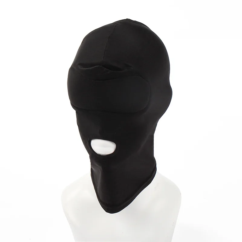 Adult Sex toys Soft Head Mask BDSM for Couples SM Bondage Sexy Headgear Erotic Toys Black Slave Restraint Hood