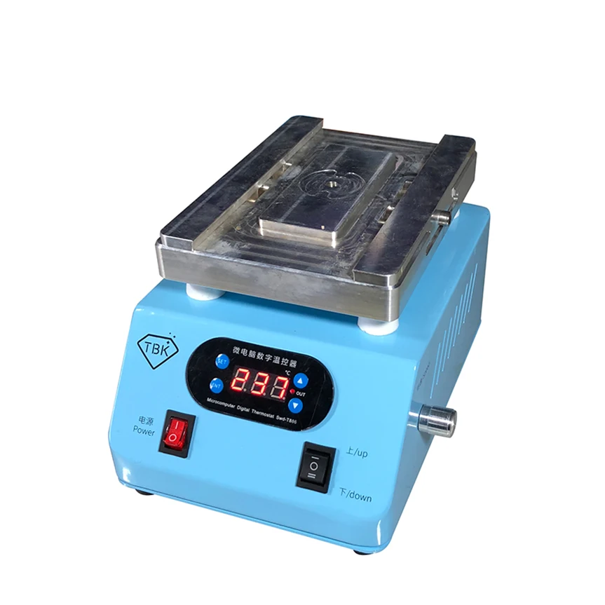 

TBK 238 Automatic Mobile Phone Glass Rear Cover Separator Machine Phone Rear Cover Separator For iPX XS MAX Crack Back