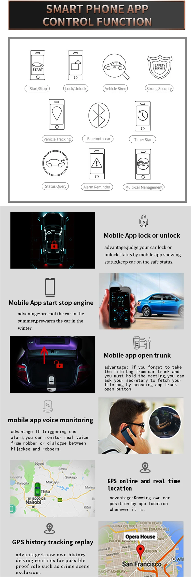 Clearance cardot manufacturer 4G smart phone APP GPS online location gps gsm tracker gsm car alarm 3 Clearance cardot manufacturer 4G smart phone APP GPS online location gps gsm tracker gsm car alarm 3
