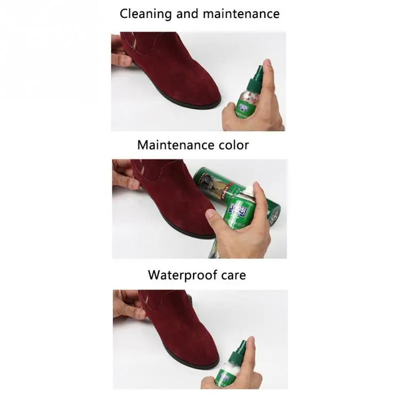 100ml Universal Non Toxic Cloth Footwear Protection Spray Waterproof Spray For Shoes Agent Spray Hydrophobic Coating
