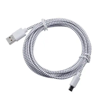 

Colorful Nylon Braided Micro USB Cable Data Sync USB Charger Cable For Android Phone USB Micro Cables Sync USB Charger
