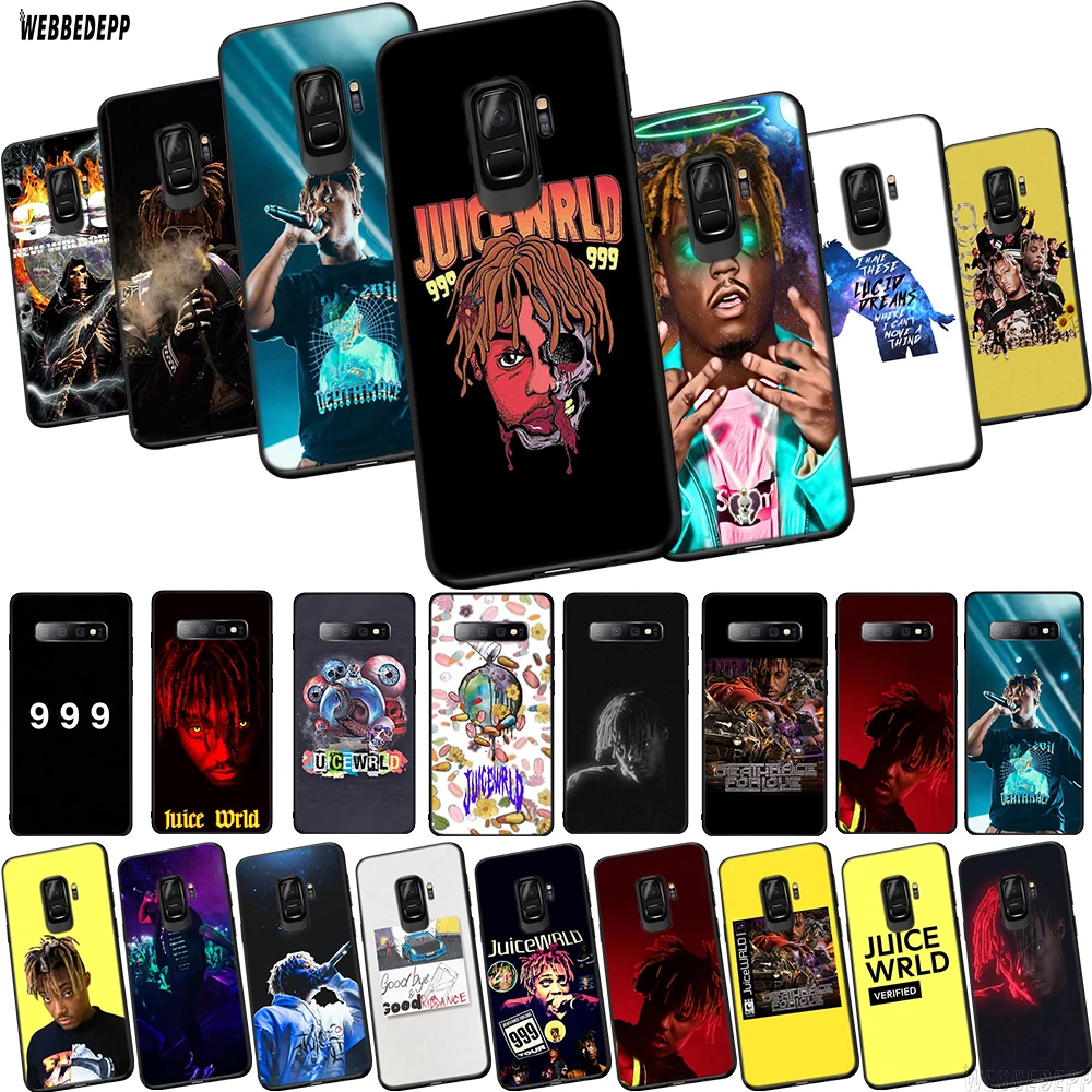 Чехол для телефона из ТПУ Q16 Juice WRLD Samsung Galaxy S6 S7 Eege S8 S9 S10 Plus S10e мягкий чехол|Бамперы| |
