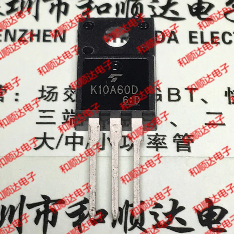 10 шт./лот TK10A60D K10A60D TO-220F 500V10A
