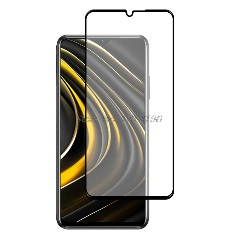 Для Xiaomi Poco M3 закаленное стекло Оригинал 9H Взрывозащищенная защитная пленка