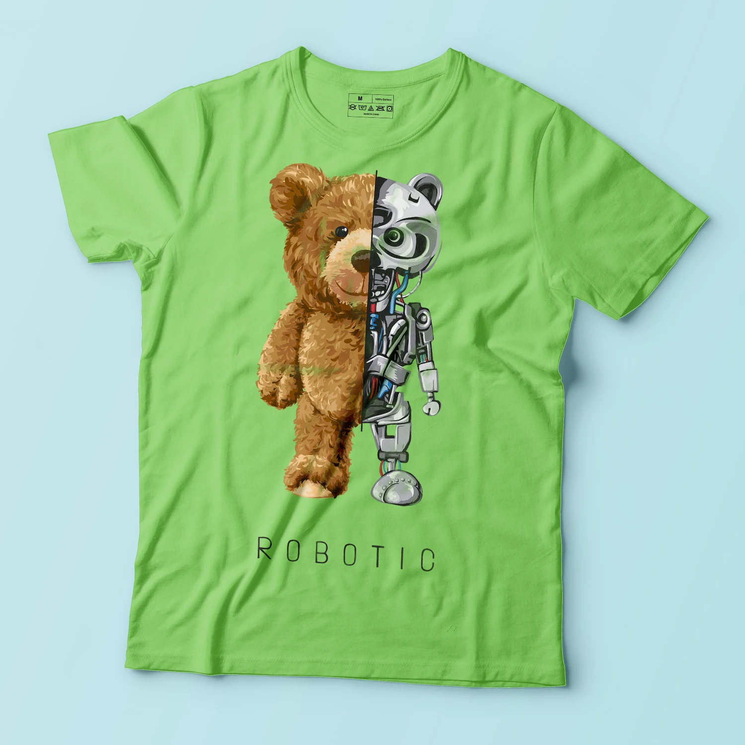 Camiseta Robotic Oso Peluche Robot —