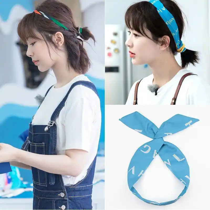 カラフルなヘアバンド女性バウンド髪ヘアアクセサリー韓国シンプルな拘束ヘアバンドhundle Web有名人ヘッドジュエリー Hair Jewelry Aliexpress