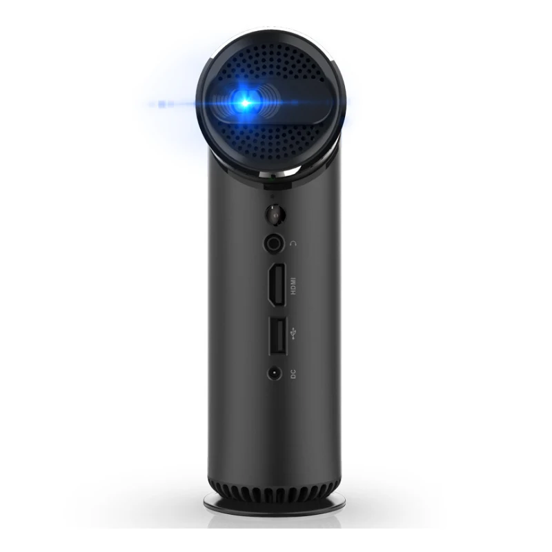 Мини-проектор 1080P видео DLP беспроводной проектор с 2,4/5G WiFi bluetooth Поддержка HDMI USB GV99