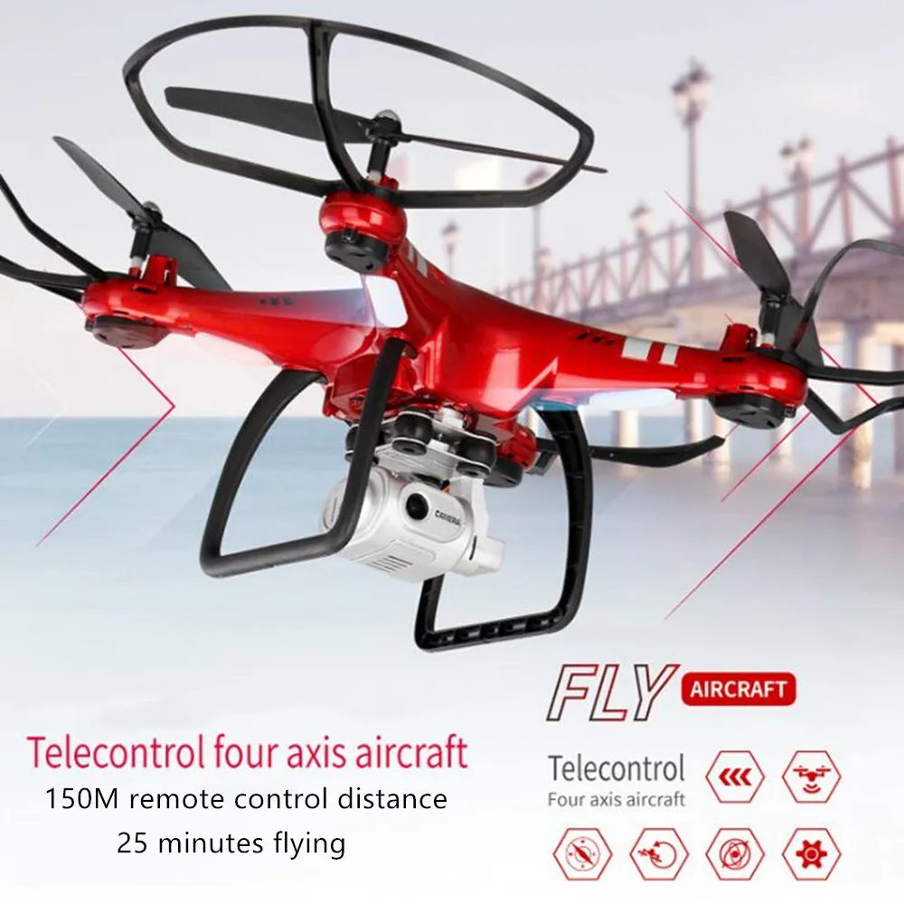 RC Drone Quadcopter с 1080P камерой вертолет 20 25 мин Время полета Профессиональный fpv Dron 720p WiFi
