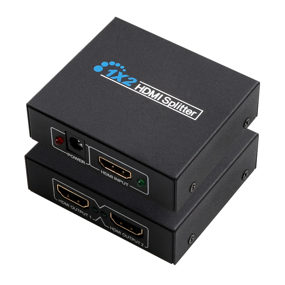 HDMI сплиттер удлинитель 2 порта HDMI аудио видео v1.3b 1080P сплиттер адаптер 1x2 HDMI сплиттер удлинитель для PS3 HD tv 3D дисплей