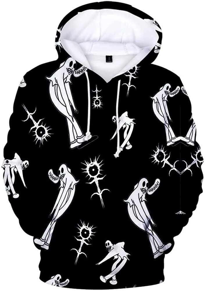 Sudadera con capucha de ghosteane para hombre y mujer, ropa para parte superior masculina, de manga larga, estilo Harajuku, gran oferta, 2020