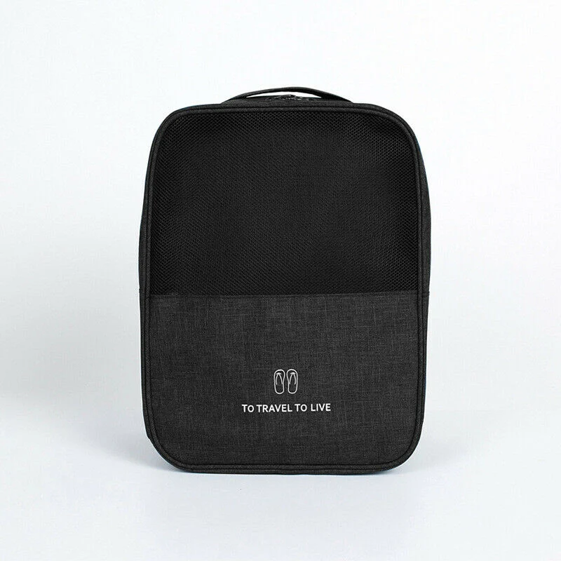 Portable Trolley Travel Shoe Bag Travel Waterproof Shoe Storage Bag Tote Pouch