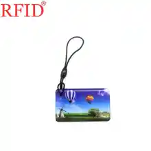 UID S50 1K 13,56 Mhz Сменные записываемые ключевые метки NFC карта RFID водонепроницаемый брелок жетон бирка карта контроля доступа Быстрая 1