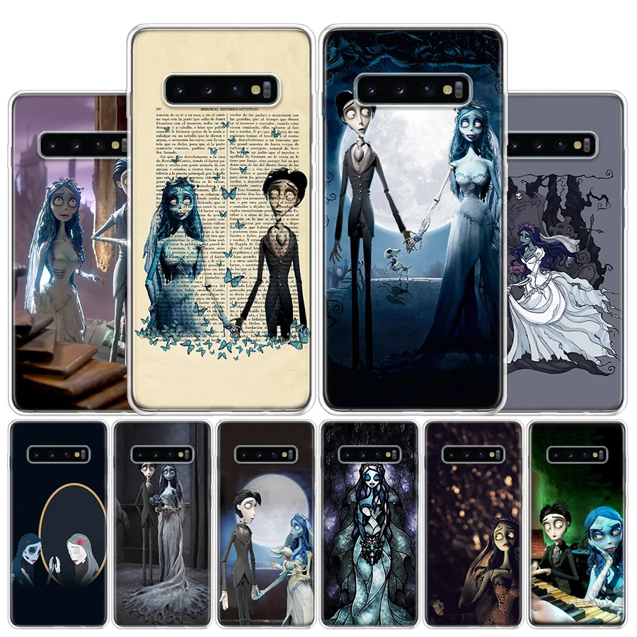 Чехол для телефона Тим Бертон Труп невесты Samsung Galaxy S10 S20 FE S21 Ultra Note 10 9 8 S9 S8 S7 Edge J4 J6 J8